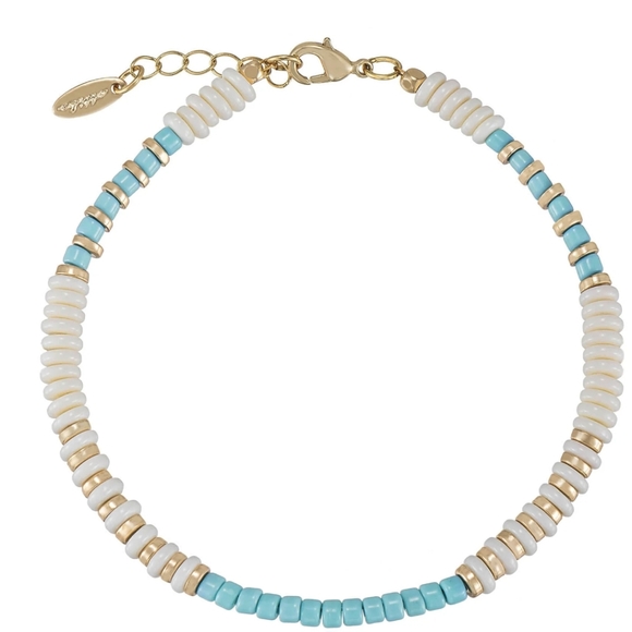 Ettika Ocean Tide Anklet - Picture 1 of 5